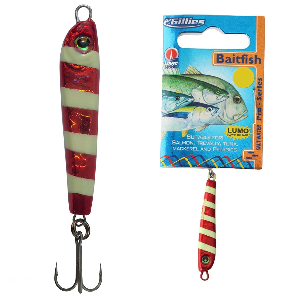 Gillies Baitfish Saltwater Pro Metal Lure 10g Clown