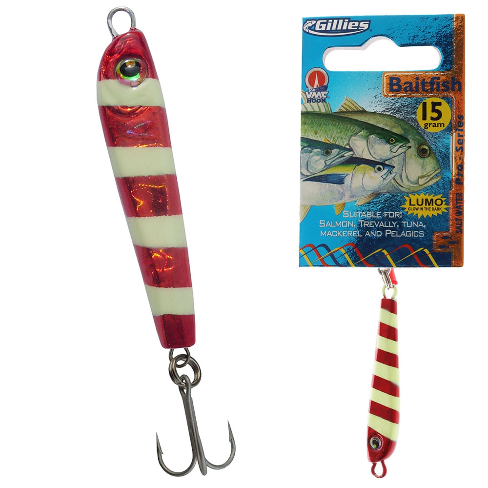 Gillies Baitfish Saltwater Pro Metal Lure 15g Clown