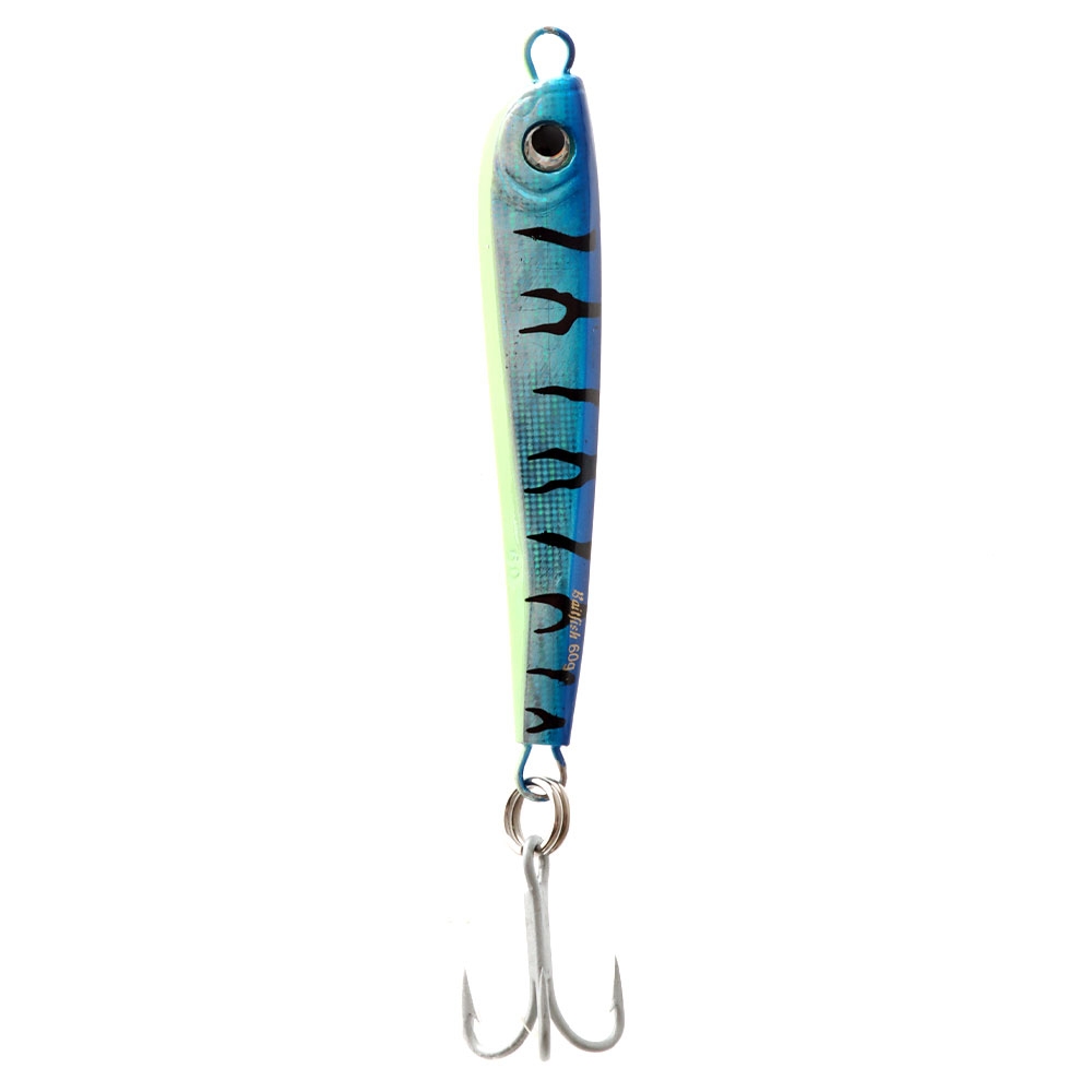 Gillies Baitfish Saltwater Pro Metal Lure 60g Blue Mackerel