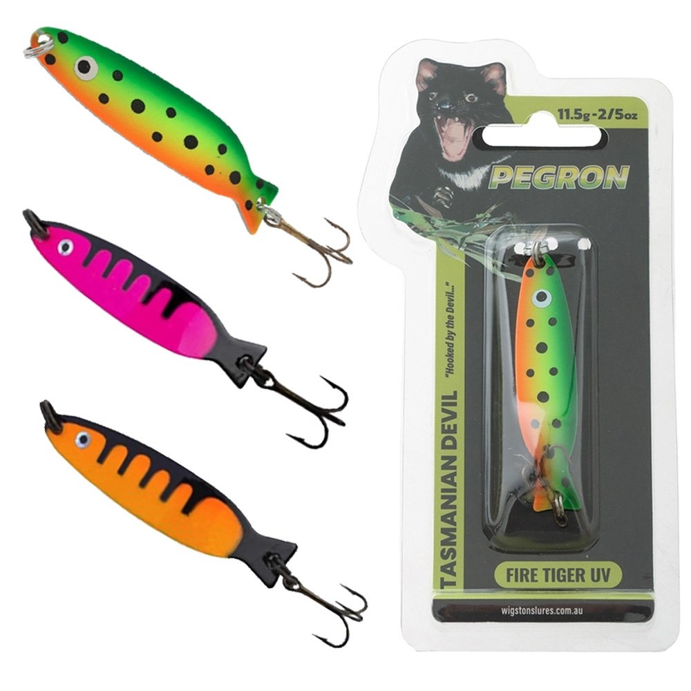 Tasmanian Devil Pegron Spoon Lure 10.6g