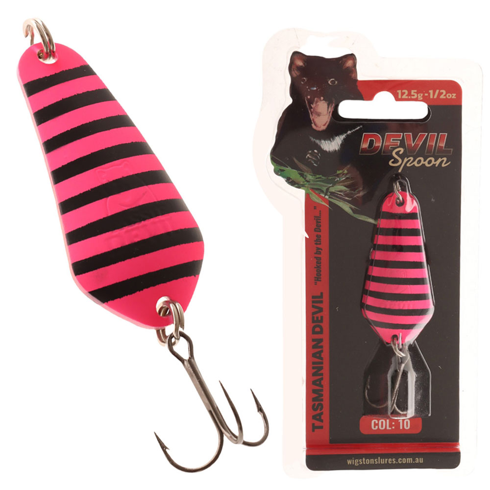 Tasmanian Devil Devil Spoon 10 12.5g Pink Panther