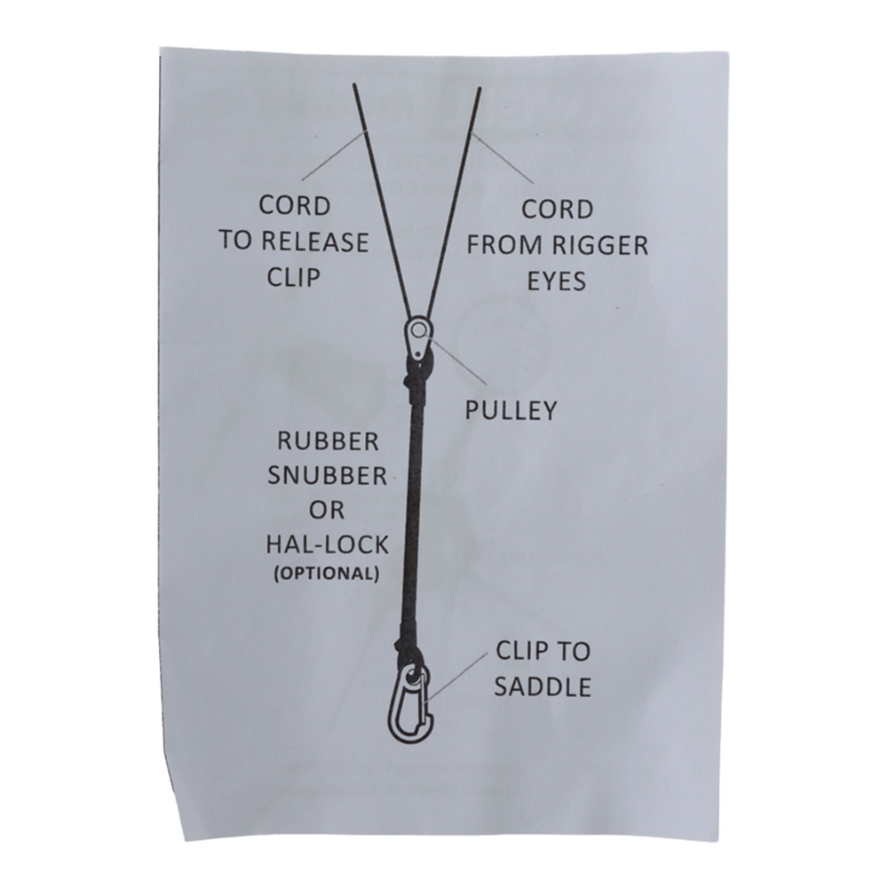 AFTCO Outrigger Rig Kit with Goldfinger OC1 Release Clips