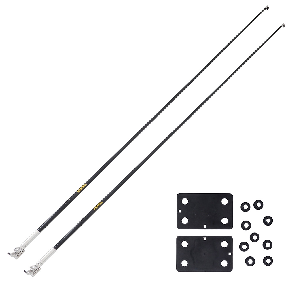 Kilwell Stiff Bolt-On Outriggers 3.6m 1pc Pair Black