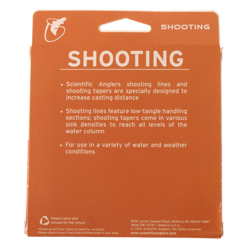 Scientific Anglers Freshwater Floating Shooting Line 20lb Orange