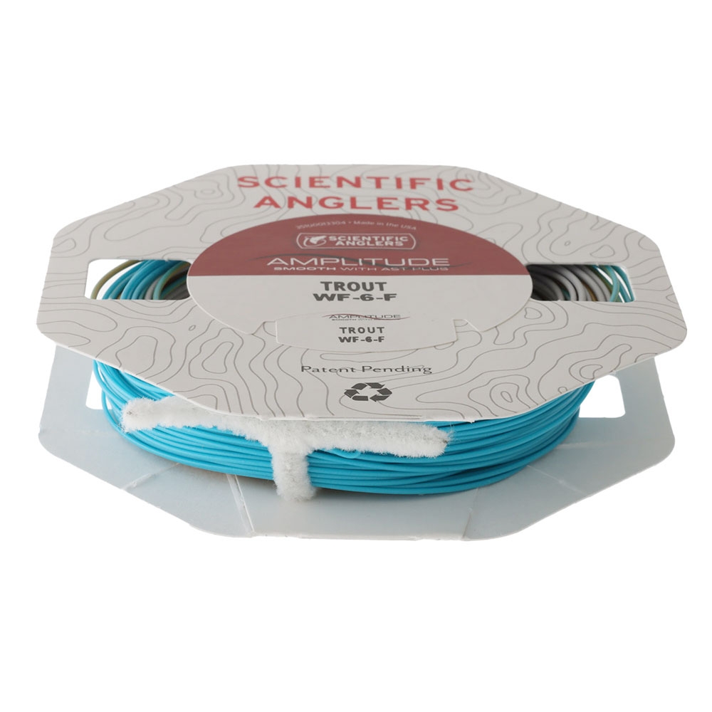 Scientific Anglers Amplitude Smooth Floating Fly Line Trout WF6F 27.5m
