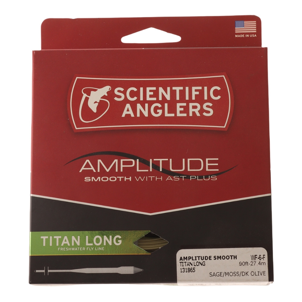 Scientific Anglers Amplitude Smooth Titan Long Fly Line WF6F