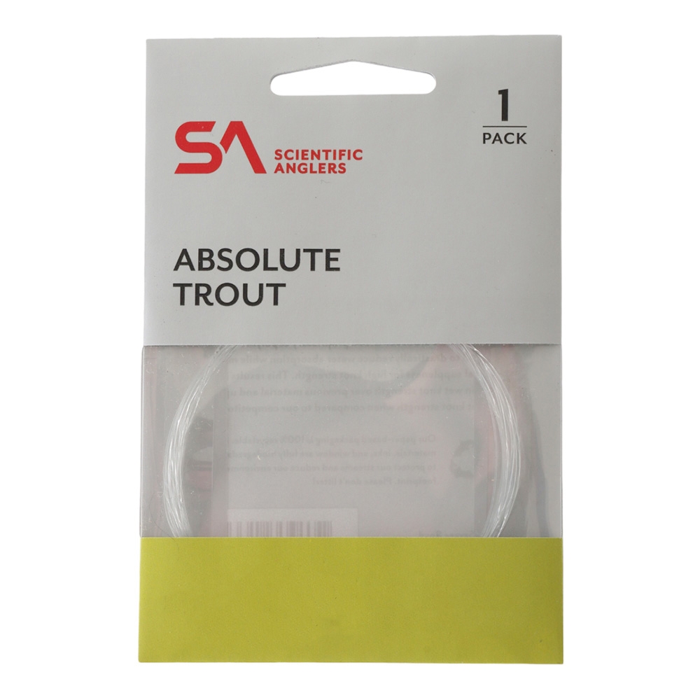 Scientific Anglers Absolute Trout Tapered Leader 9ft