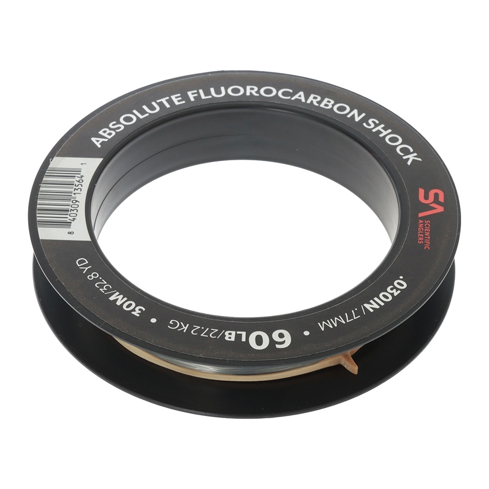 Scientific Anglers Absolute Fluorocarbon Shock Tippet 30m 60lb
