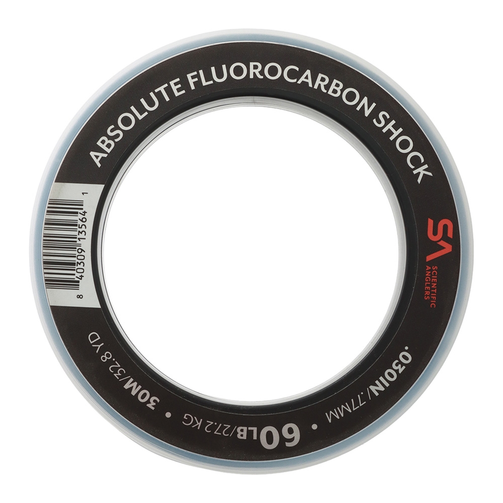 Scientific Anglers Absolute Fluorocarbon Shock Tippet 30m 60lb