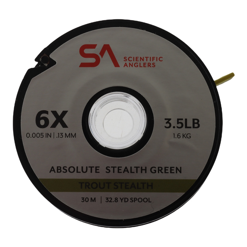 Scientific Anglers Absolute Trout Stealth Tippet 30m 6X 3.5lb
