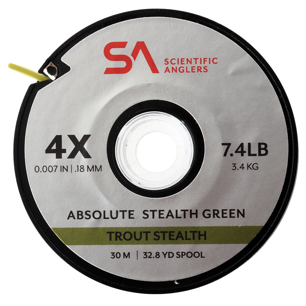 Scientific Anglers Absolute Trout Stealth Tippet 30m 4X 7.4lb