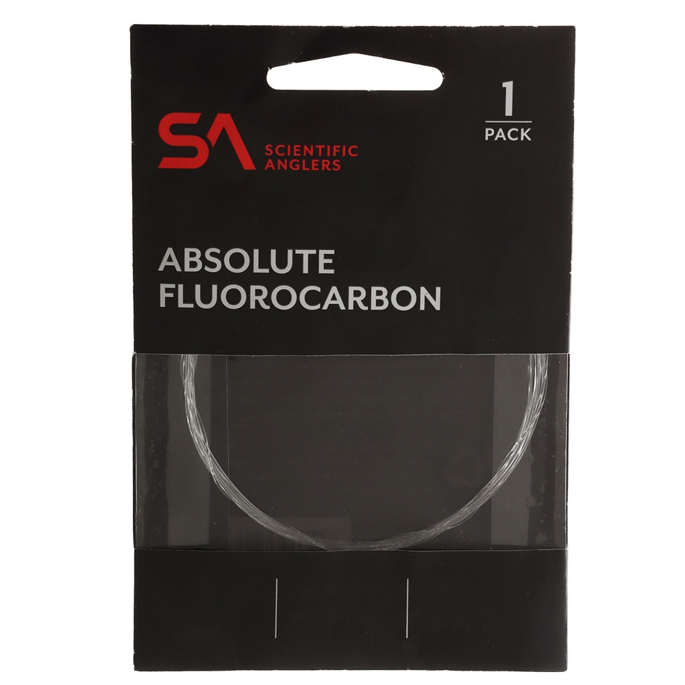 Scientific Anglers Absolute Fluorocarbon Tapered Leader Trout 9ft 8.4lb