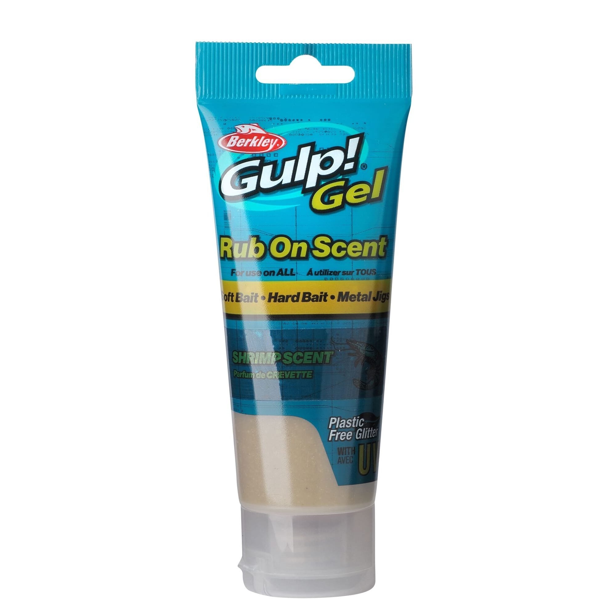 Berkley Gulp! Gel Rub On Scent 80ml Shrimp White Gold Flake