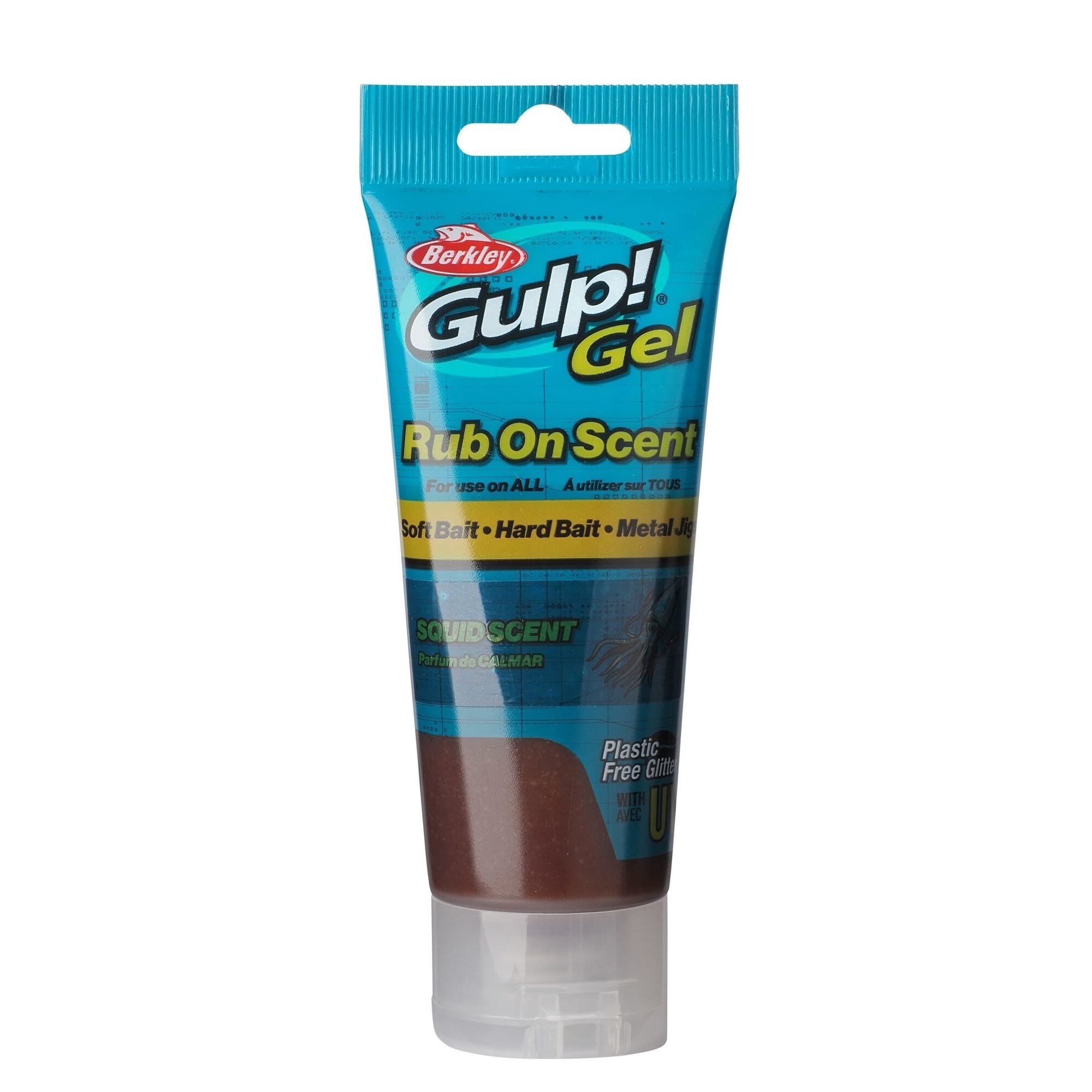 Berkley Gulp! Gel Rub On Scent 80ml Squid Brown Silver Flake