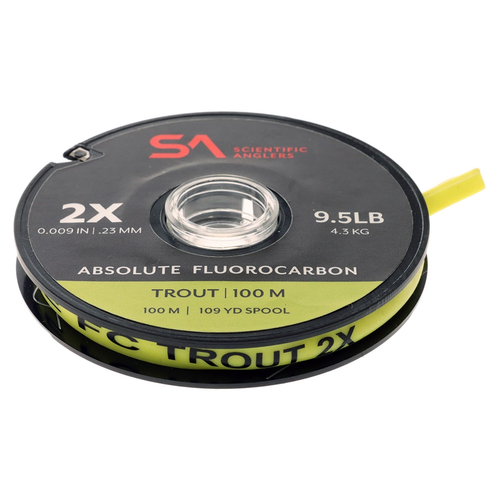 Scientific Anglers Absolute Fluorocarbon Tippet Trout 100m 9.5lb