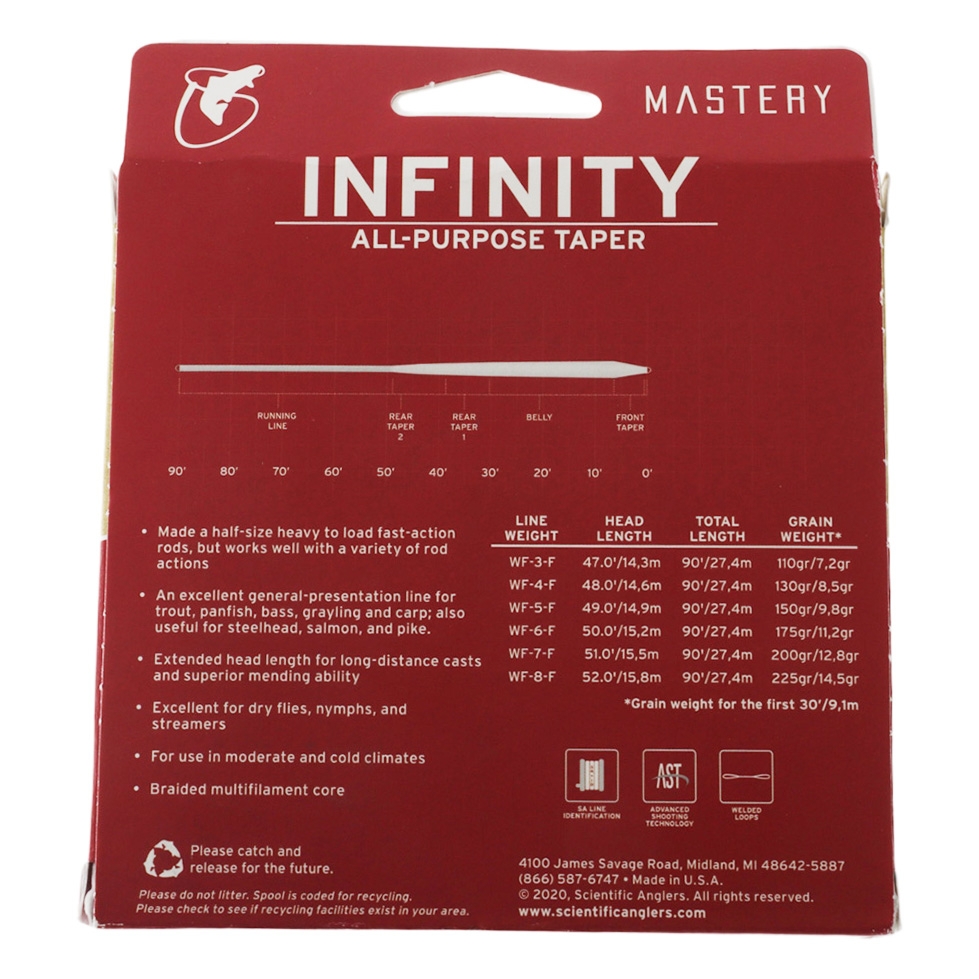 Scientific Anglers Mastery Infinity Fly Line