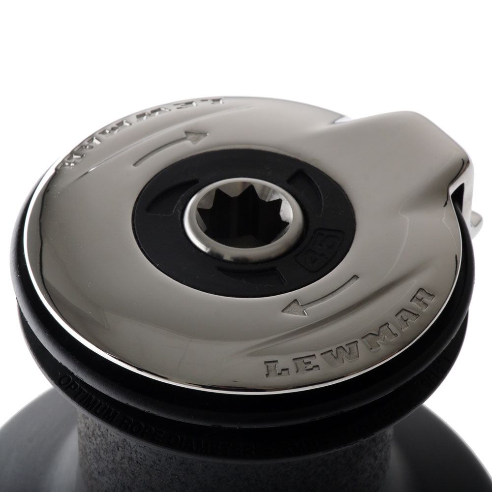 Lewmar 45ST EVO Self Tailing Manual Winch Alloy Black