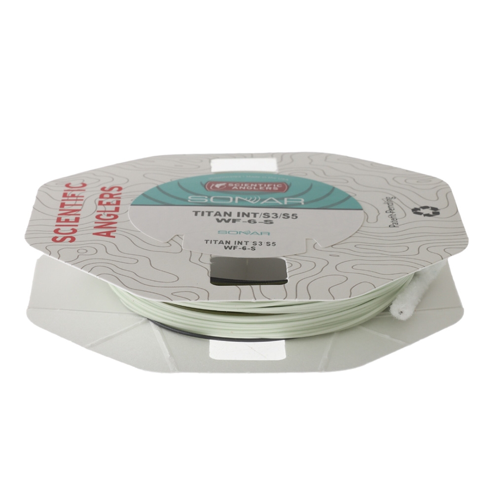Scientific Anglers Sonar Titan Triple Density Sinking Fly Line Int/S3/S5 WF6S Green/Olive/Charcoal