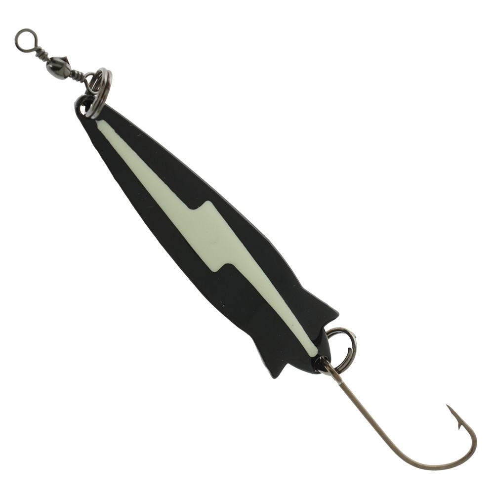 Kilwell NZ Toby Spinning Lure 10g Flash Lumo Single Hook