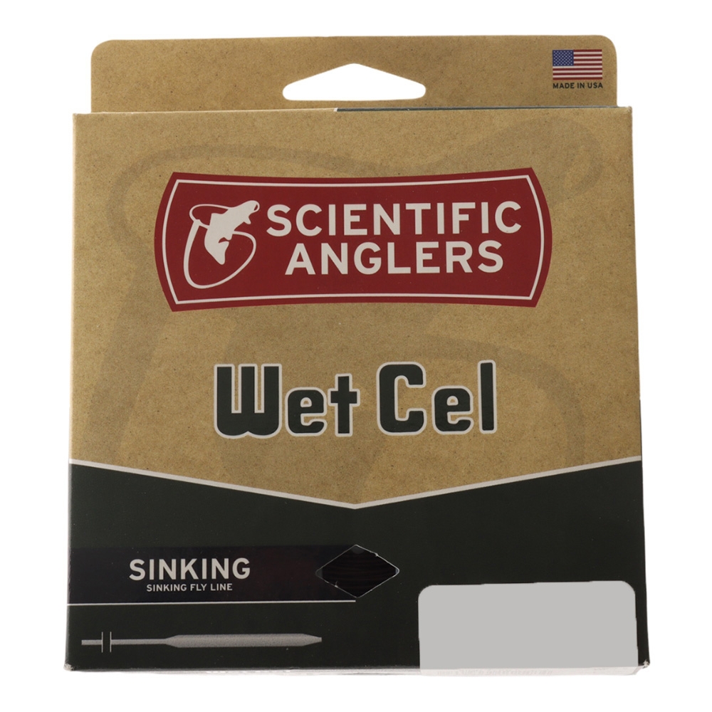 Scientific Anglers Wetcel Full Sink Fly Line Type 2 Brown 1.75-2.75ips