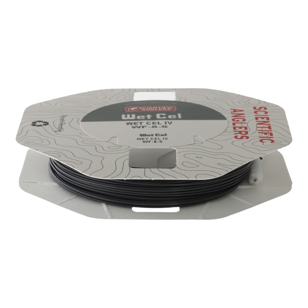 Scientific Anglers Wetcel Full Sink Fly Line Type 4 Charcoal 4.0-5.0ips WF8S