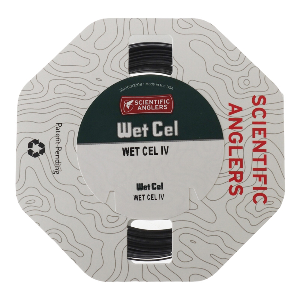 Scientific Anglers Wetcel Full Sink Fly Line Type 4 Charcoal 4.0-5.0ips