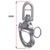 Stainless Steel Swivel Snap Shackle - 86mm