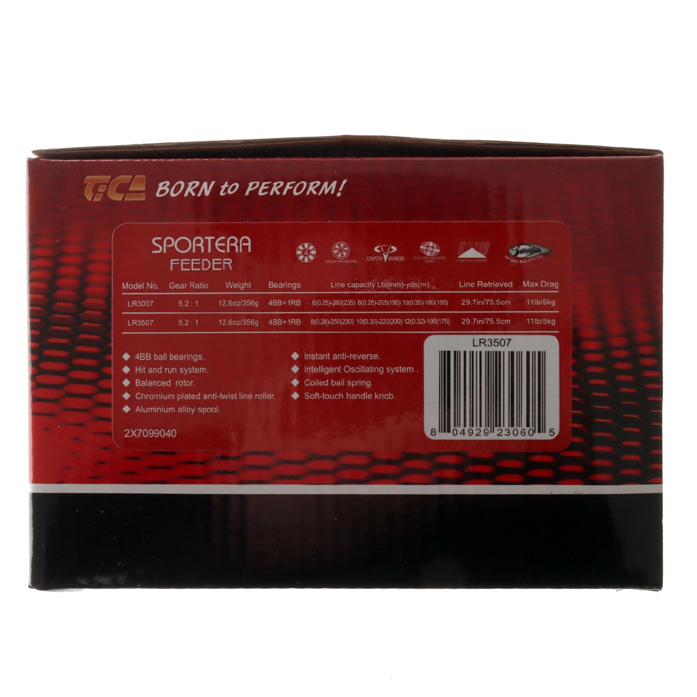 TiCA Sportera LR3507 Spinning Baitfeeder Reel