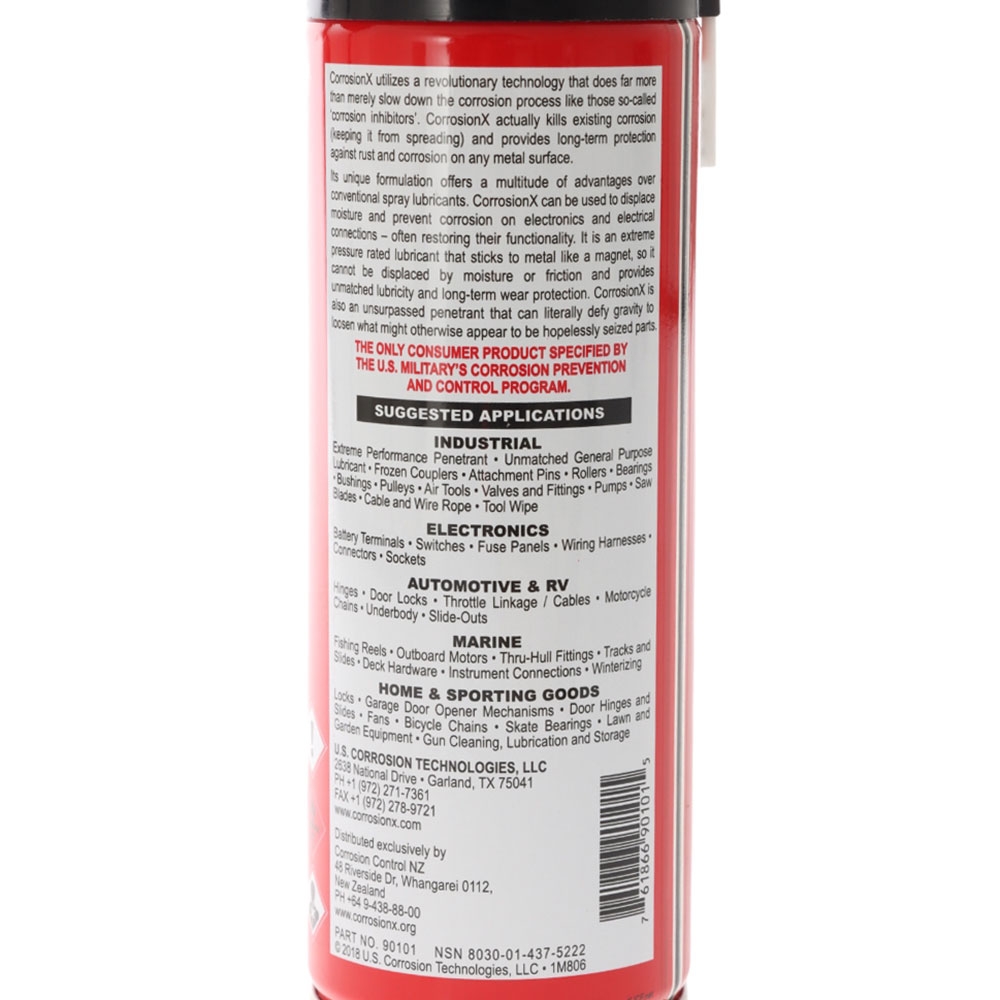 CorrosionX Anti-Rust Lubricant Aerosol Spray 6oz