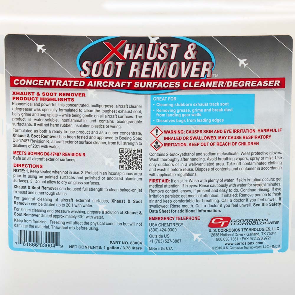 CorrosionX Xhaust Soot Remover Cleaner 3.78L