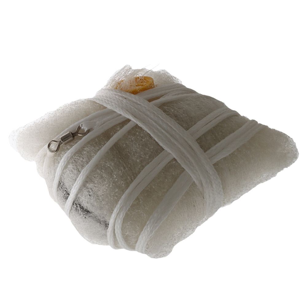 Nylon Mono 10ft Cast Net with Drawstrings 0.3 x 25mm
