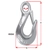 Stainless Steel Eye Snap Hooks - 123mm