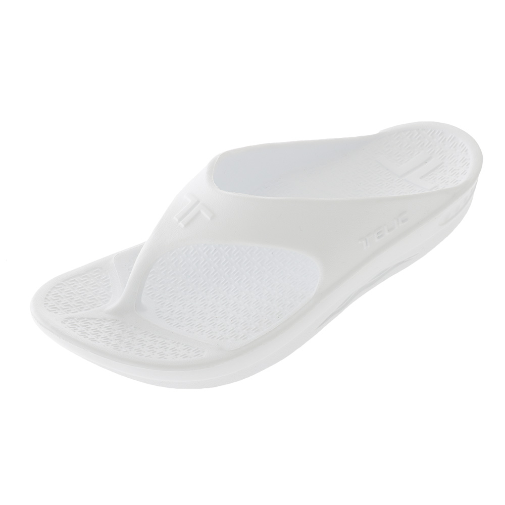 Telic Energy Supportive Recovery Jandals Snow White Mens US10 / Womens US11
