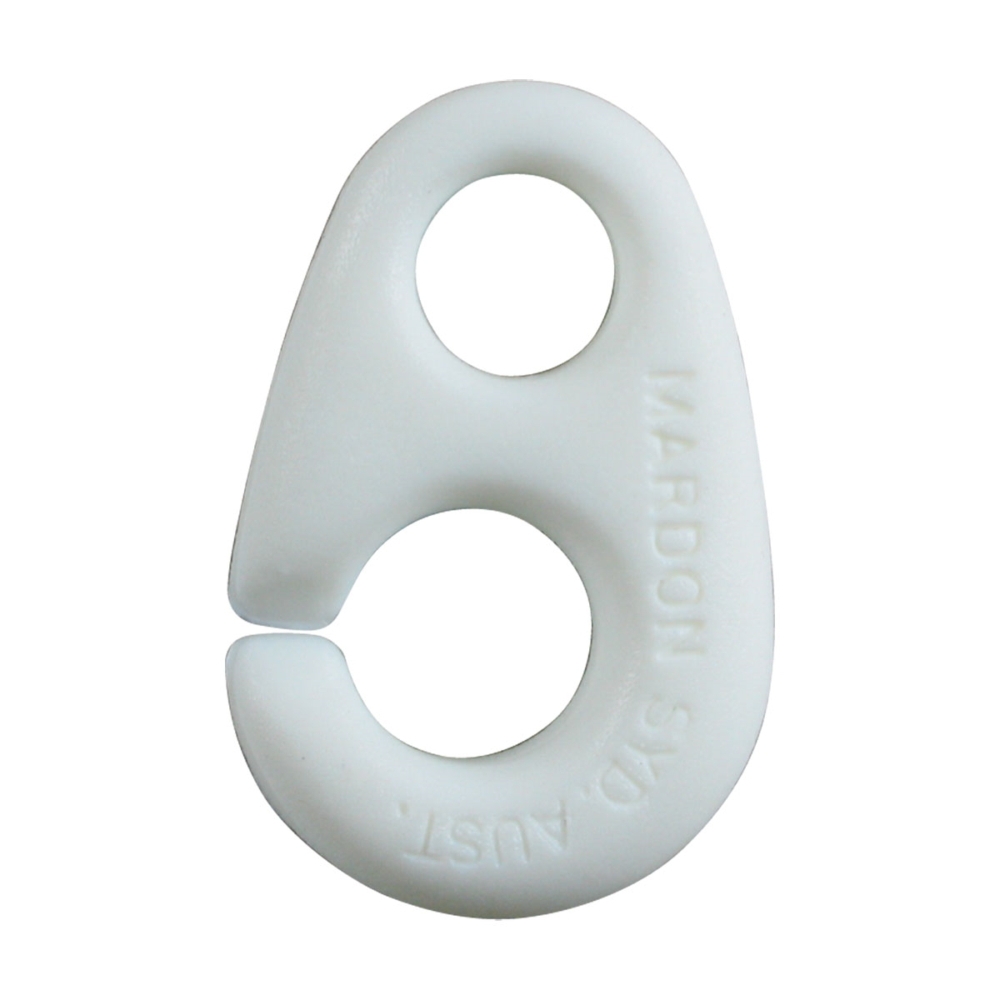 BLA Clip Sister White Nylon 10mm Eye (2)
