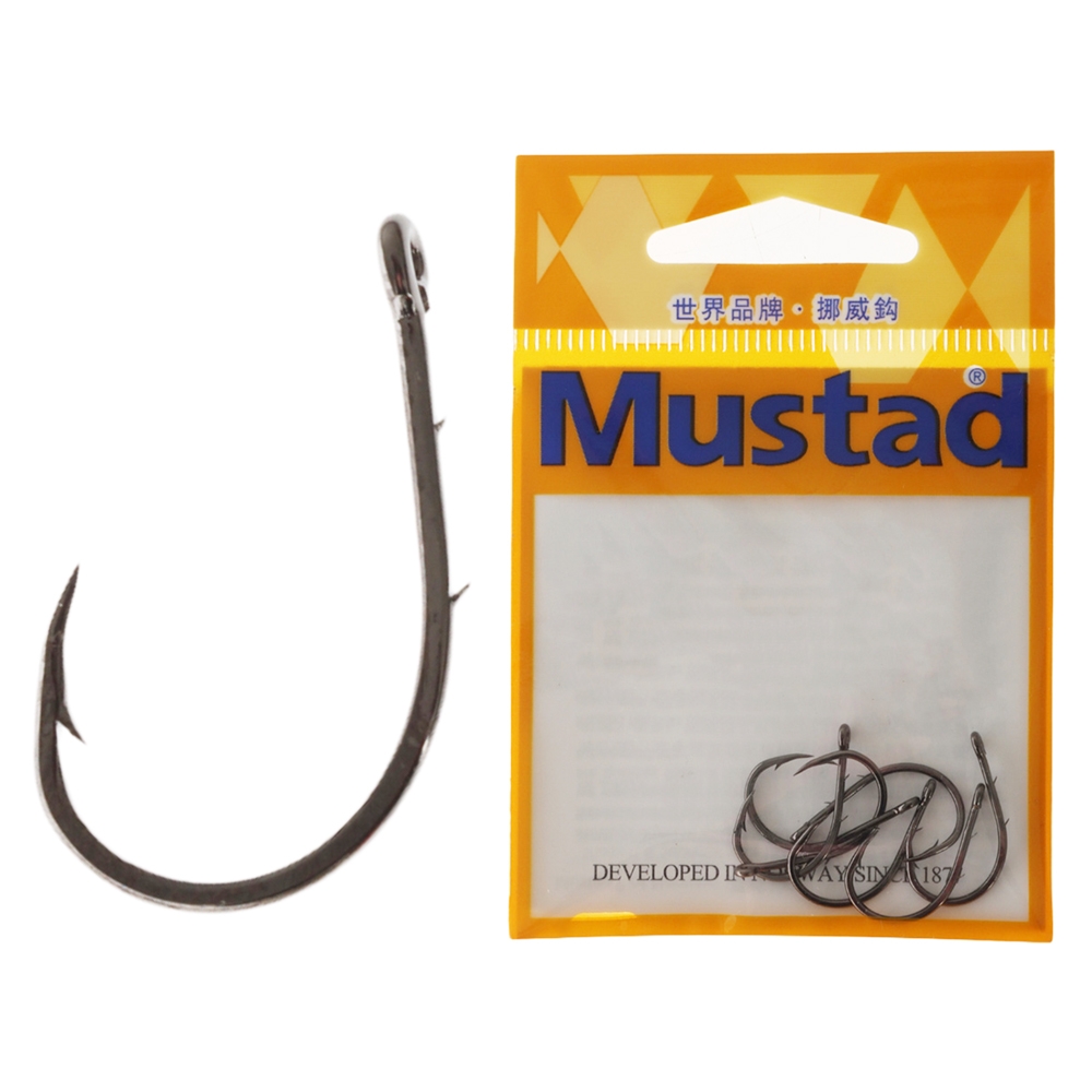 Mustad 10757SP-BN Chinu Baitholder Canal Hooks