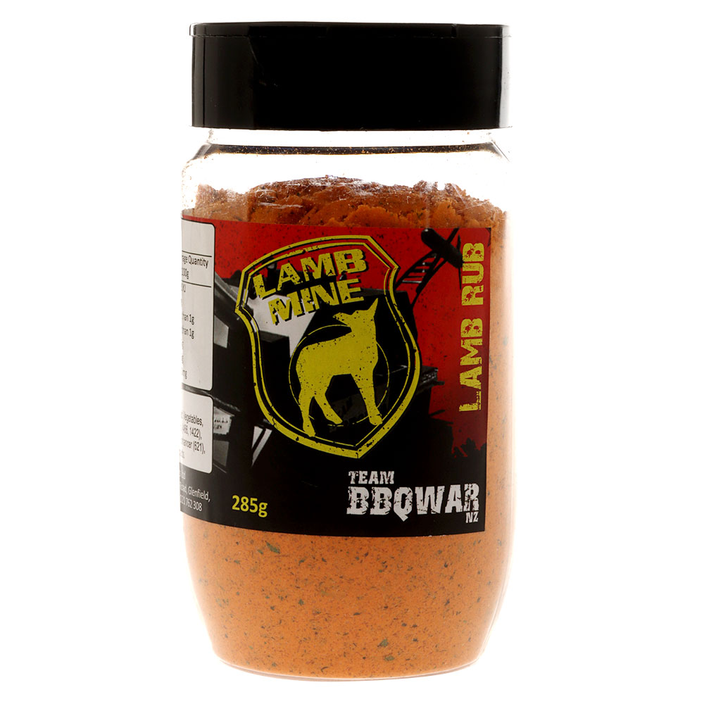 Team BBQWAR Lamb Mine Lamb Rub 285g