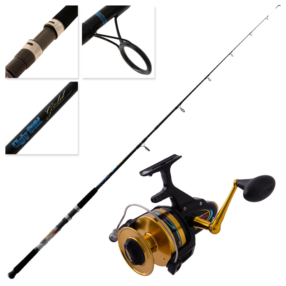 PENN Spinfisher 950 SSM Ugly Stik Gold Boat Spin Combo 7ft 10-20kg 2pc