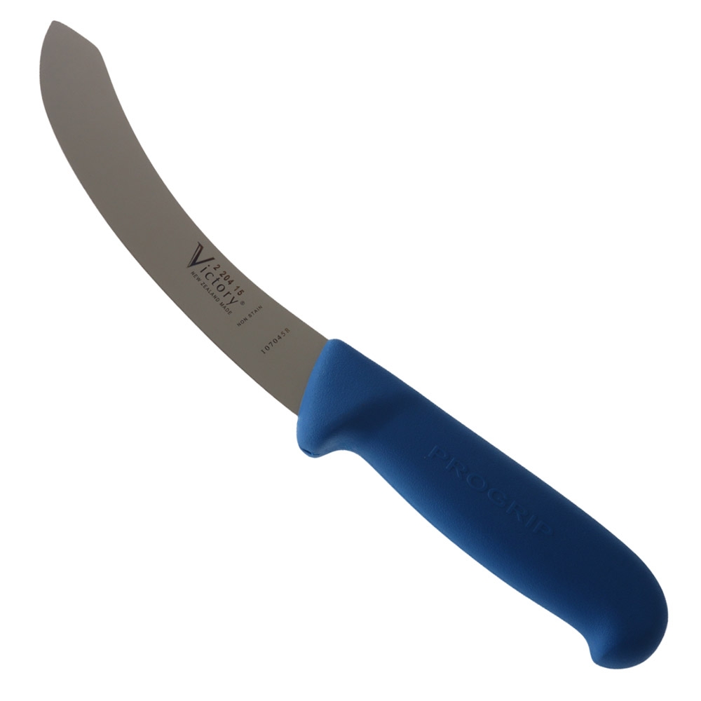 Victory 2/204/15/200B Ribbing Knife 15cm Blue Handle