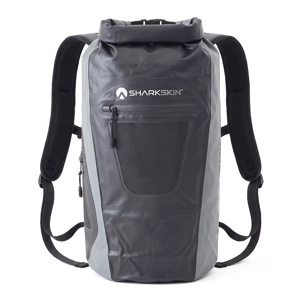 Sharkskin Performance Roll-Top Waterproof Backpack 30L Black