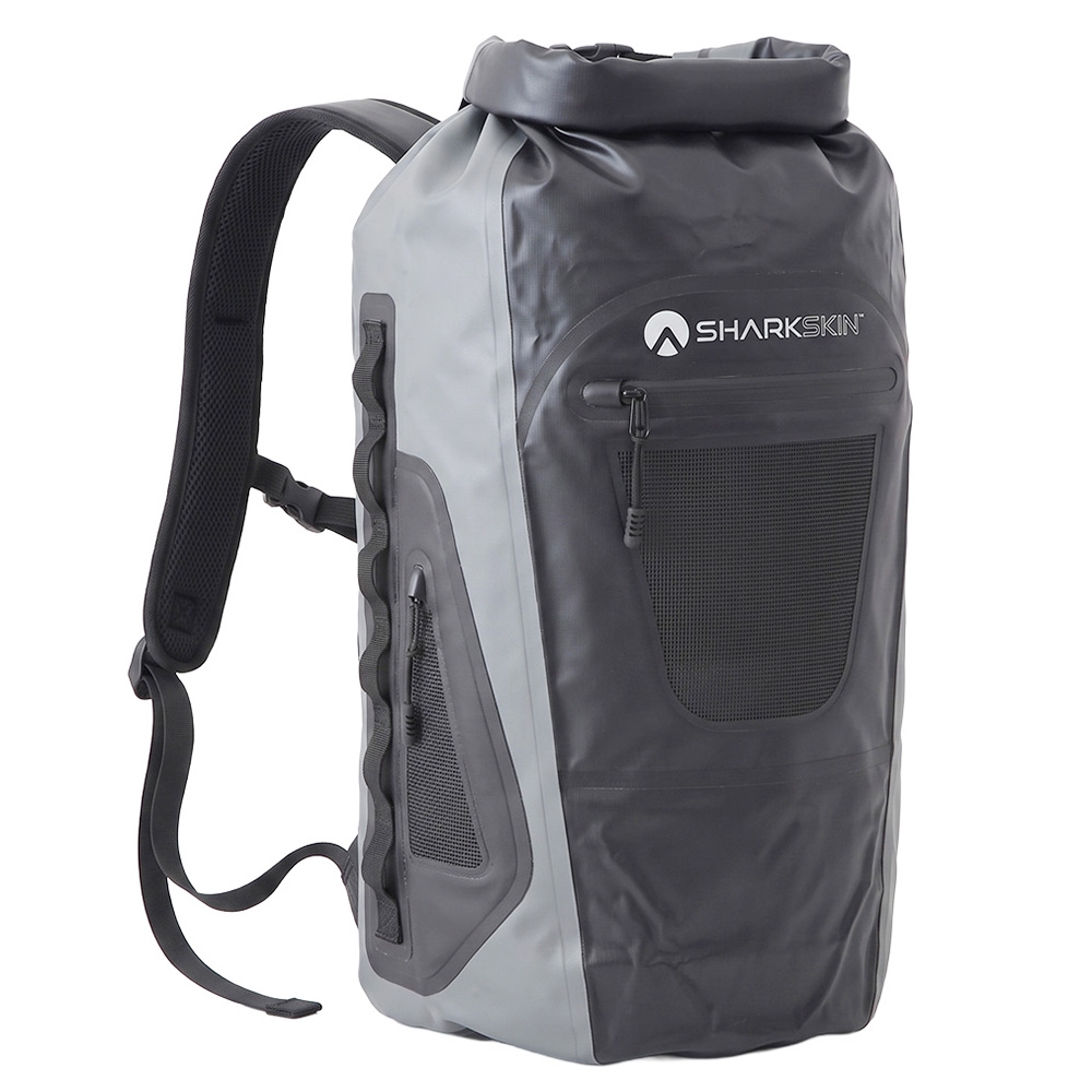 Sharkskin Performance Roll-Top Waterproof Backpack 30L Black