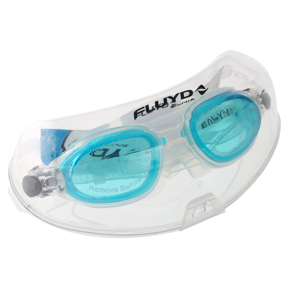 Fluyd Linea Adult Swimming Goggles Aqua