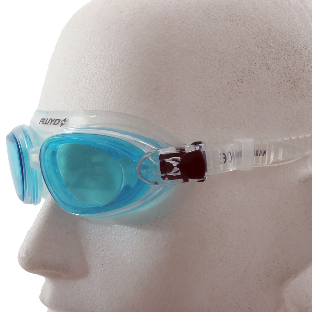Fluyd Linea Adult Swimming Goggles Aqua