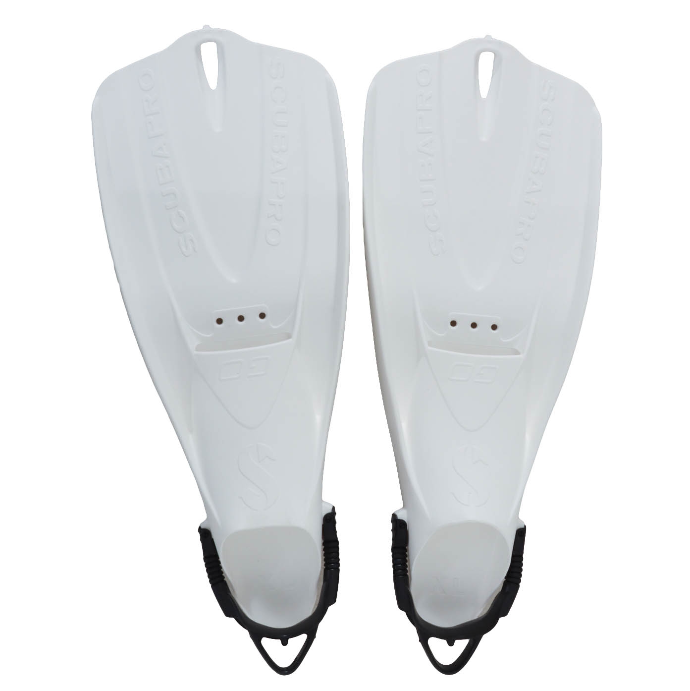 Scubapro GO Travel Adult Dive Fins White XL / US11-15