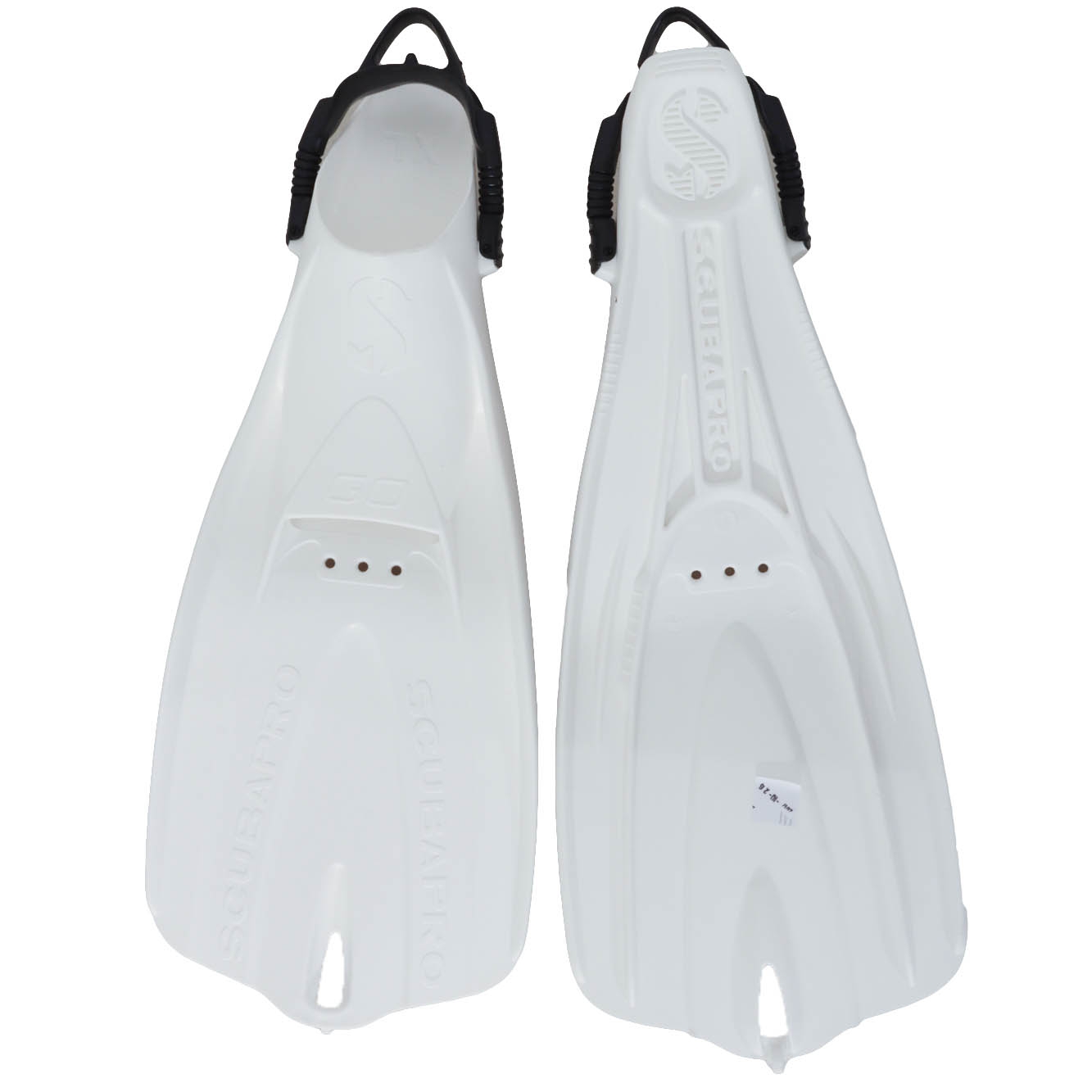 Scubapro GO Travel Adult Dive Fins White XL / US11-15