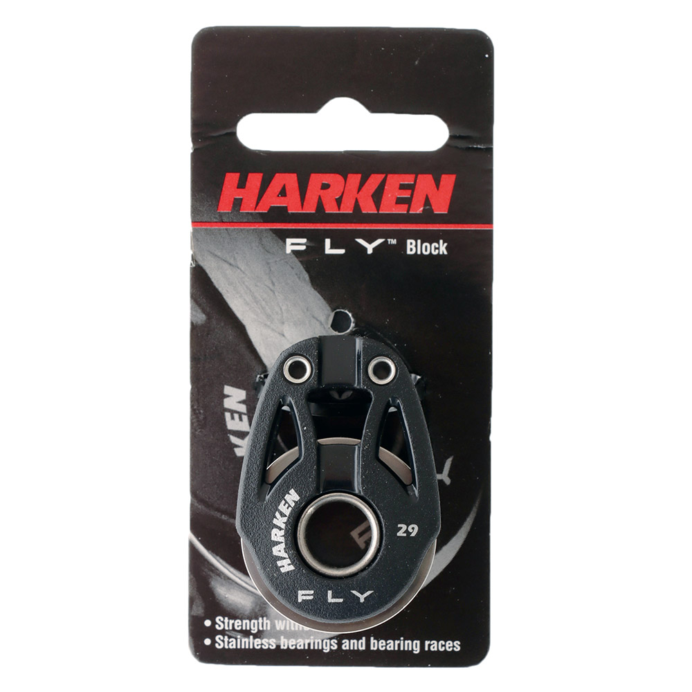 Harken Soft-Attach Single Fly Block 29mm