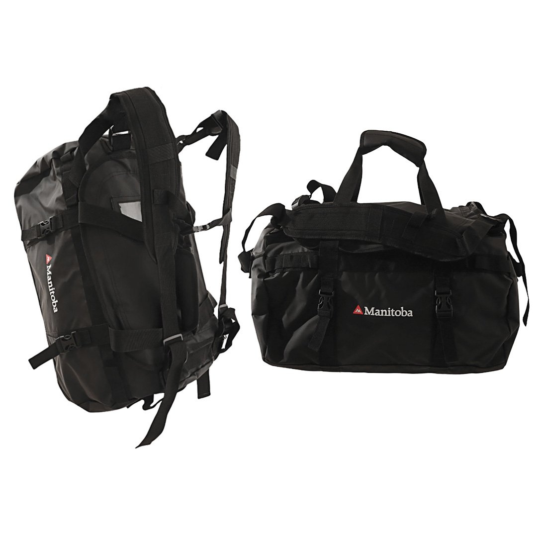 Manitoba Splashproof Travel Backpack Duffle Bag 60L