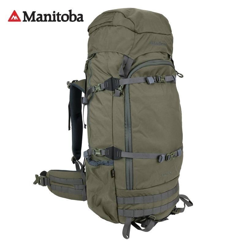 Manitoba Clothing Expedition Pack with Rifle Scabbard 85L Olive