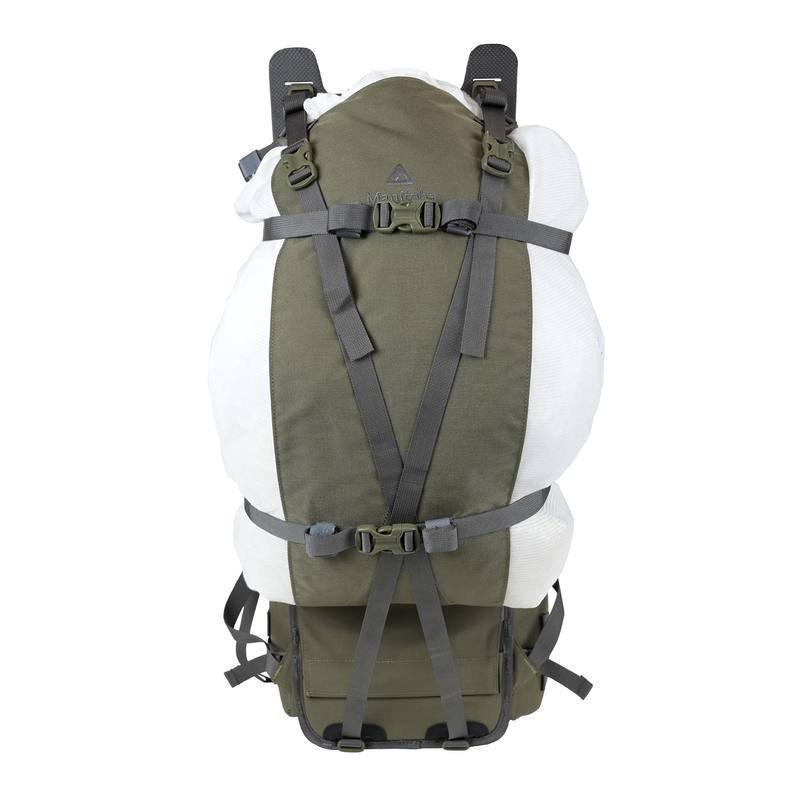 Manitoba Clothing Expedition Pack with Rifle Scabbard 85L Olive