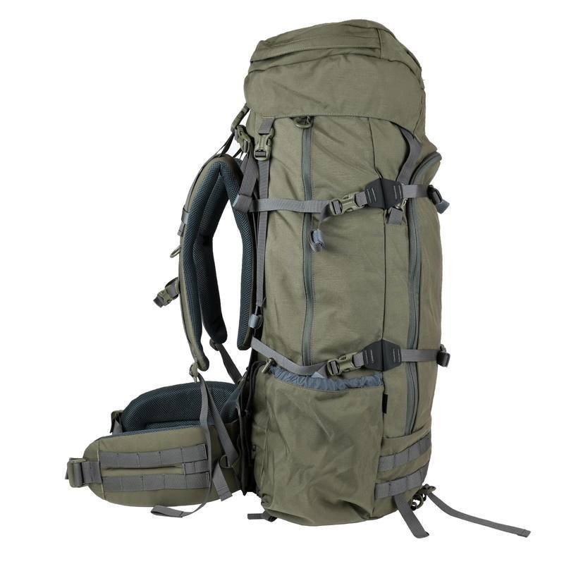 Manitoba Clothing Expedition Pack with Rifle Scabbard 85L Olive