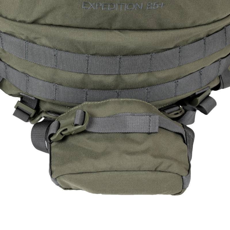 Manitoba Clothing Expedition Pack with Rifle Scabbard 85L Olive